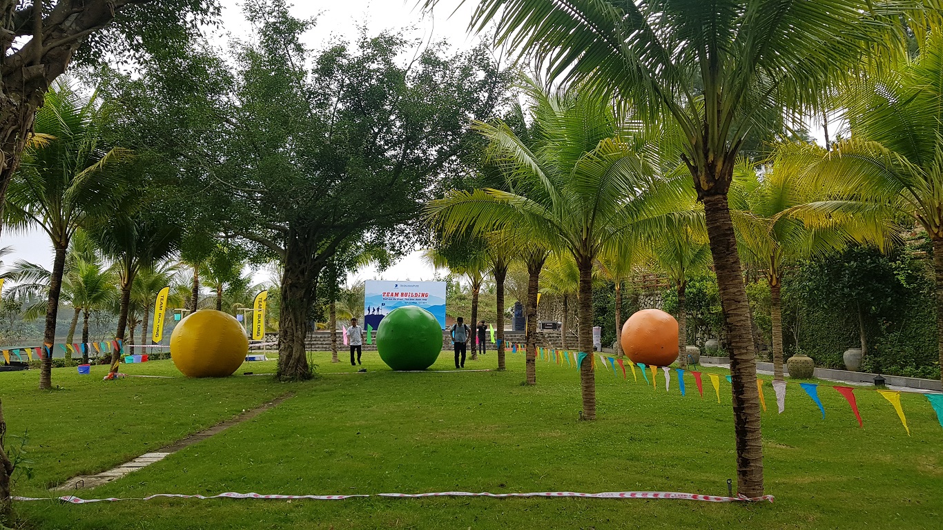 Camping and teambuilding